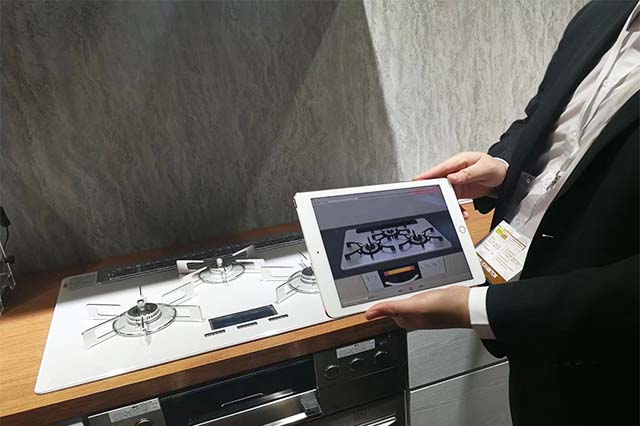 林內(nèi)廚衛(wèi)ar展示