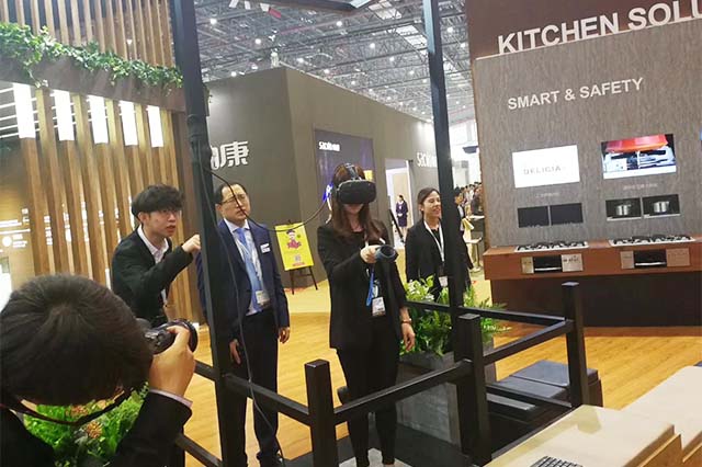 林內國際廚衛展VR互動制作案例